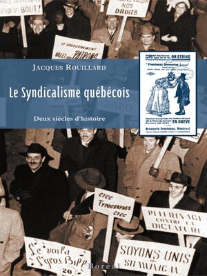 cover image of Le Syndicalisme québécois